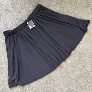 NWT Urban Outfitters Silence + Noise Black Mini Circle Skirt | Size Large